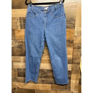 Pendleton High Rise Straight Leg Jeans Medium Wash 100% Cotton Size 12